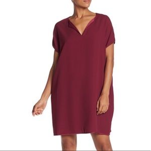 Diane Von Furstenberg Kira Tunic Dress Aubergine
